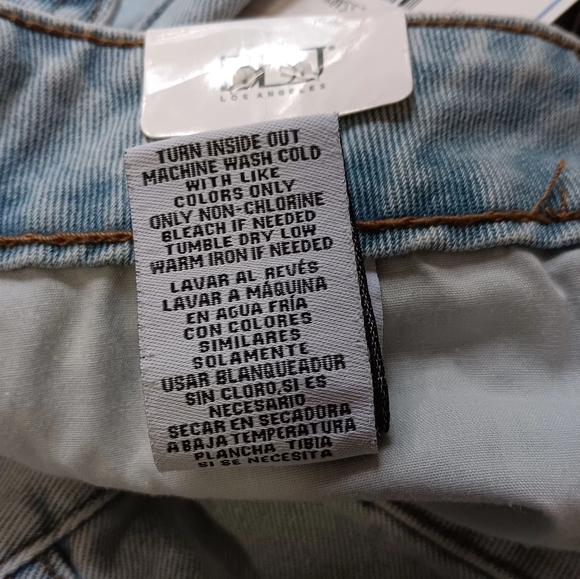 BB Jeans women's cargo pants,straight leg,Low rise,Ligh Blue,sz 9/29, Cotton. - Picture 16 of 17